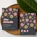 Search for retro wedding enclosure cards Typography