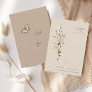 Search for fall vertical wedding rsvp cards Simple