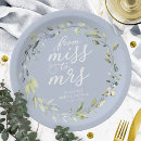 Search for miss to mrs plates Elegant