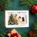 Search for one photo christmas cards Plaid