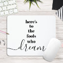 Search for inspirational mousepads Dream