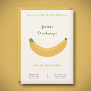 Search for banana birthday invitations Tropical