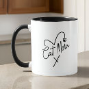 Search for heart cats mugs Best cat mum ever