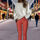 Search for christmas glitter leggings Red