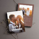 Search for retro wedding thank you cards Terracotta