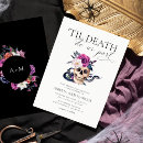 Search for halloween wedding invitations Dark