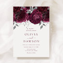 Search for burgundy and silver weddings Elegant