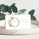 Search for boho place cards Pampas grass