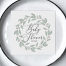 Search for pastel floral napkins Baby shower