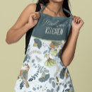 Search for birds and flowers aprons For her