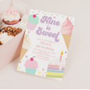 Search for rainbow cake birthday invitations Pink