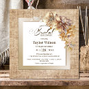 Search for burlap bridal shower invitations Gold