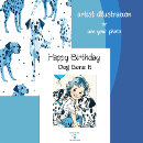 Search for dalmatian dog birthday cards Modern
