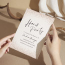 Search for gold hens party invitations Glitter