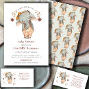 Search for simple baby girl shower invitations Watercolor