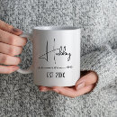 Search for hubby wifey mugs Just married