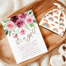 Search for burgundy and pink invitations Pretty