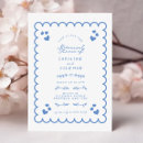 Search for whimsical rehearsal dinner invitations Funky