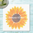 Search for sunflower napkins Rustic