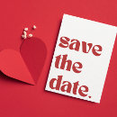 Search for retro valentines day invitations Red