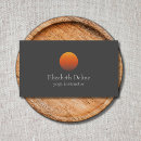 Search for yoga instructor business cards Minimalist