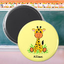 Search for giraffe face magnets For kids