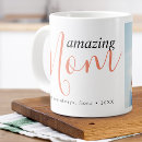 Search for plain orange mugs Mother