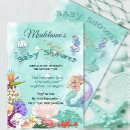 Search for baby mermaid invitations Bubbles