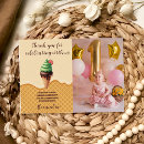 Search for one in a melon thank you cards Tropical