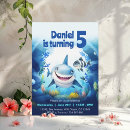 Search for under the sea boy birthday invitations Animals