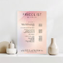 Search for nail salon price list posters Professional