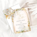 Search for floral wedding save the dates Boho