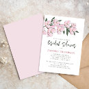 Search for blossom bridal shower invitations Blush pink