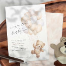 Search for stuffed animal invitations Boy