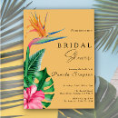 Search for leaf bridal shower invitations Palm leaves
