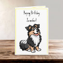 Search for sheltie birthday cards Dog