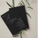 Search for rustic elegant wedding invitations Classy modern minimal