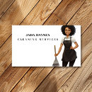 Search for cleaning lady business cards Cleaner