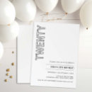 Search for 20th birthday invitations Modern
