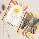 Search for little sunshine birthday invitations Cute