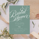Search for sage green bridal shower invitations Script