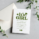Search for charming invitations Shamrock