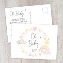 Search for boho rainbow baby girl shower invitations Whimsical