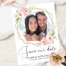 Search for blush wedding save the dates Elegant