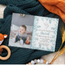 Search for teal christening invitations Watercolor