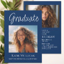 Search for front and back invitations Navy blue