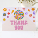 Search for groovy thank you cards Disco ball