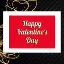 Search for happy valentines day posters Red