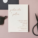 Search for orange and cream wedding invitations Stylish