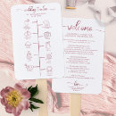 Search for welcome invitations Rose gold foil
